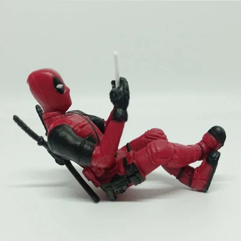 Marvel 7 см в коробке X MAN Дэдпул супер герой версия фигурка модель игрушки автомобиль