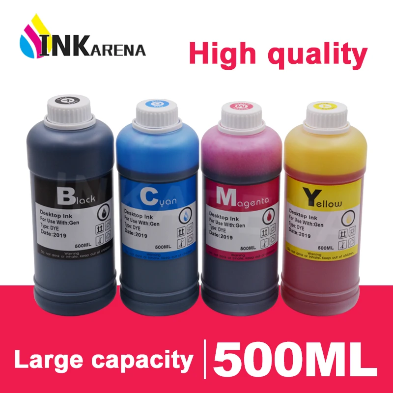 Набор для заправки чернильных красителей картриджи 500 мл HP 21 22 21XL 22XL Deskjet F2180 F2280 F4180