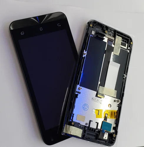 

For Asus ZenFone C ZC451CG 4.5" Touch Screen Digitizer LCD Assembly With frame black colors