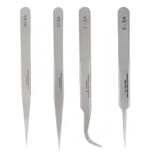 Антимагнитно-Кислотный Пинцет из нержавеющей стали с высокой твердостью инструмент для ремонта часов Пинцет для ремонта часового аппарата