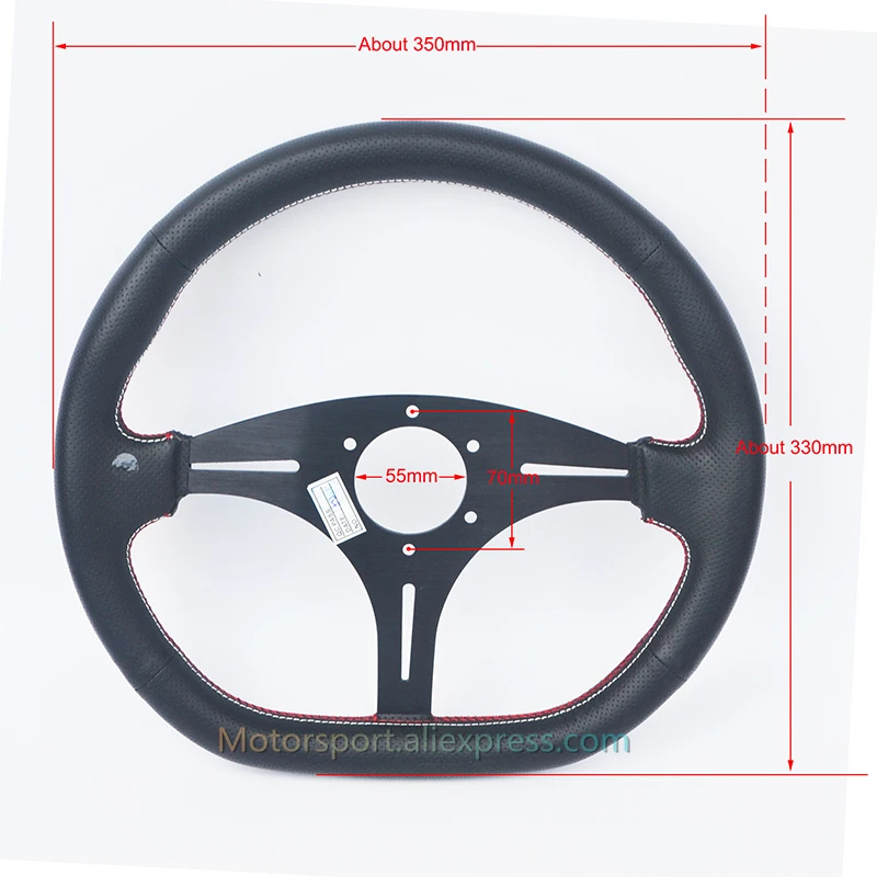 steering wheel size