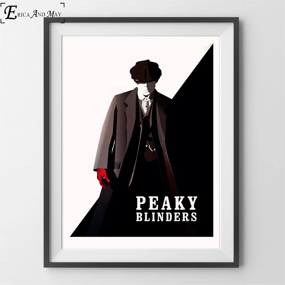 Peaky Blinders Shelby Fan художественное произведение на холсте, живопись, плакат для домашнего декора, плакаты и принты, декоративные картины без рамы