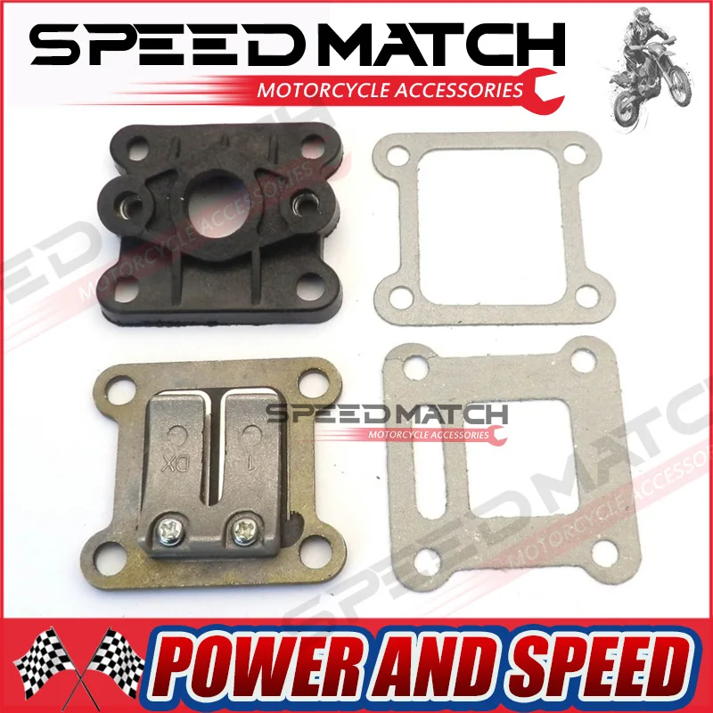 INLET INTAKE MANIFOLD GASKET REED VALVE FOR 47CC 49CC MINIMOTO MINI