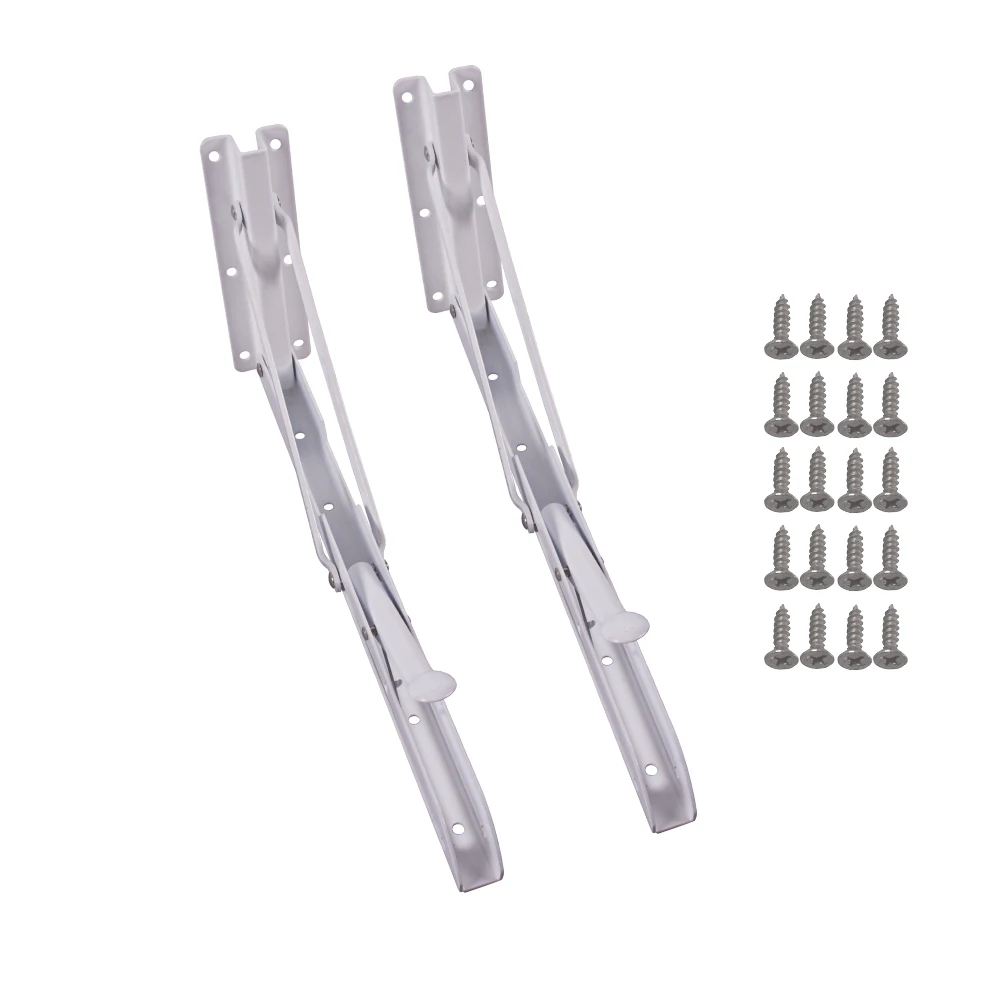 1 Pair 12 inch Release Catch Support Bench Table Folding ...