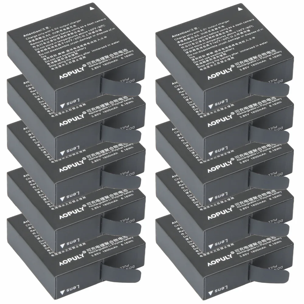 

Wholesale 10 Pcs 1400mAh Original Battery For Xiaomi YI lite / YI 2 / 4Kplus 4k+ AZ16-1 360 VR Xiao yi 4k Action Camera