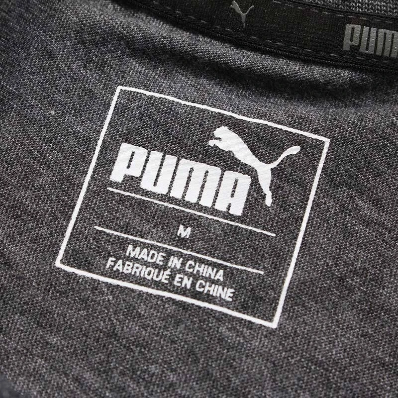 Оригинальный Новое поступление 2019 Пума ESS + серо-лиловая футболка мужские футболки с коротким рукавом спортивная одежда