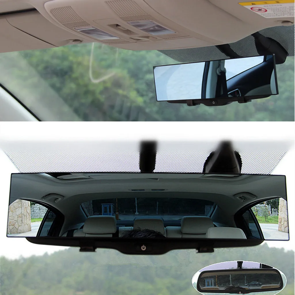 1 шт. 300 мм широкий кривой внутренний зажим на зеркало заднего вида Универсальный автомобильный Грузовик без визуального слепого пятна вызванный HID светильник J10