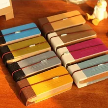 20 шт./лот Винтажный цветной стиль DIY мини бумажный блокнот конверт блокнот для записей офисные школьные принадлежности