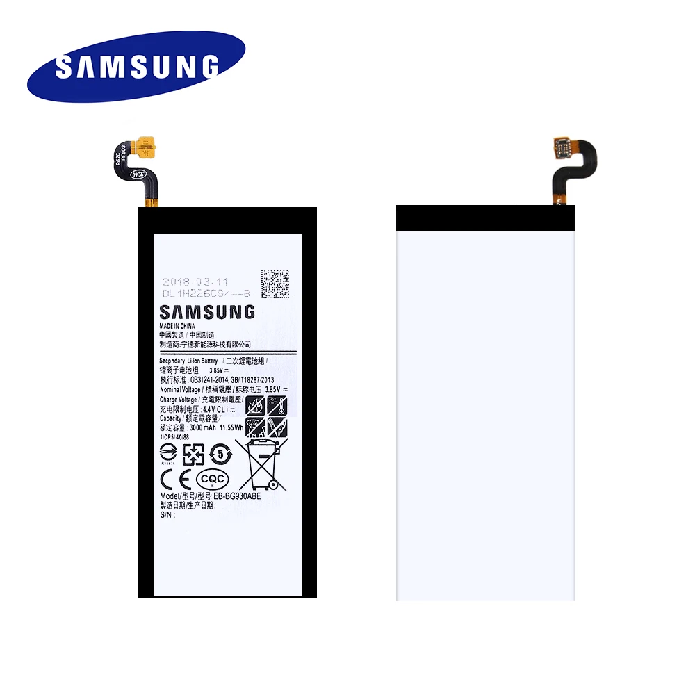 Ceny 100% oryginalna wymienna bateria EB BG930ABE do Samsung Galaxy S7 SM G930 batteria akku + śledzenie nr + 8 w 1 zestaw narzędzi 3000MAH