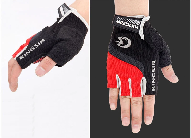 KINGSIR велосипедные перчатки для мужчин и женщин с гелевой подкладкой, перчатки для спортзала, MTB, мотогонок, S XXL, летние guantes ciclismo luva