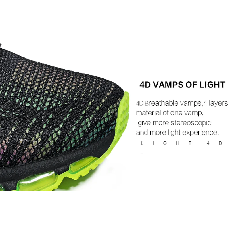 Onemix men's running shoes 2017 women sneakers lightweight colorful reflective mesh vamp for outdoor sports jogging walking shoe