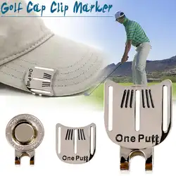 Лидер продаж зажим для кепки для игры в гольф мяч для гольфа стремясь маркер сплава Профессиональный учебные пособия для гольфа аксессуары