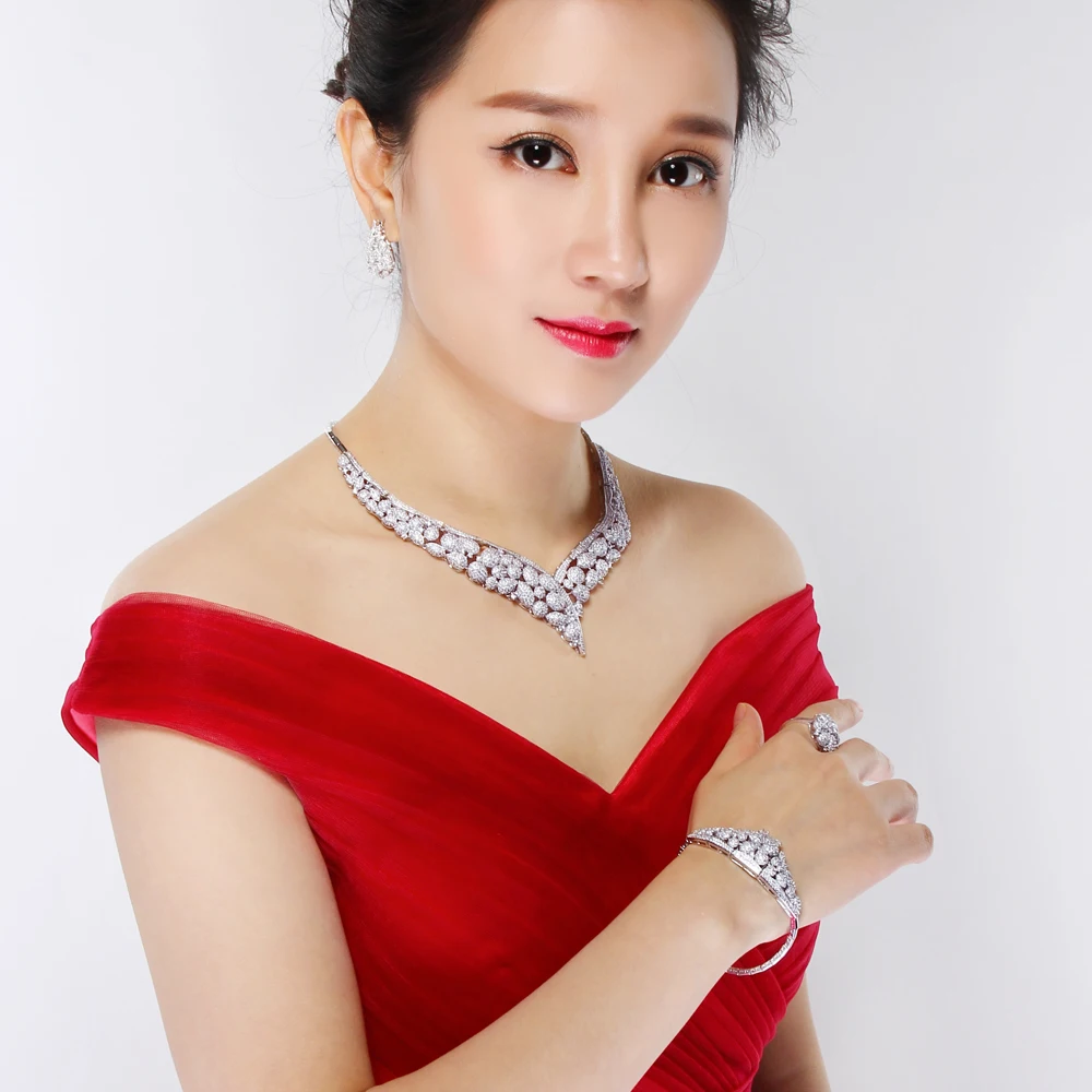 big 4pcs jewelry sets for party (2)