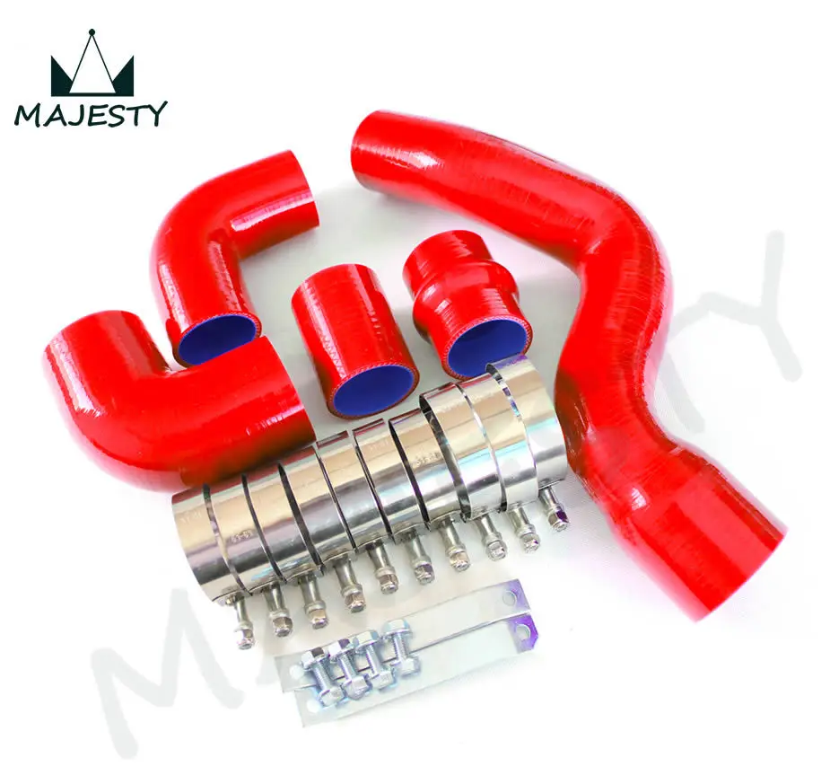 Новый комплект интеркулера с передним креплением для Audi A4 1 8 T Turbo B6 Quattro 2002 2006