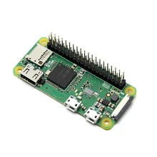 Raspberry pi zero w/wh com 40 pinos pré-soldado gpio headers com wifi e bluetooth em demo broad 1ghz cpu frete grátis