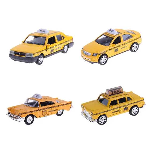 4 Types 1 32 Mini Alloy Taxi Car Toy Metal Pull Back Simulation 4 Types 1 32 Mini Alloy Taxi Car Toy Metal Pull Back Simulation Model