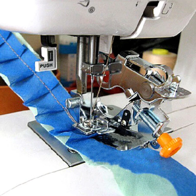 

Household Ruffler Presser Foot Low Shank Pleated Attachment Presser Foot Sewing Machine Accessories Sewing Machine Presser L150