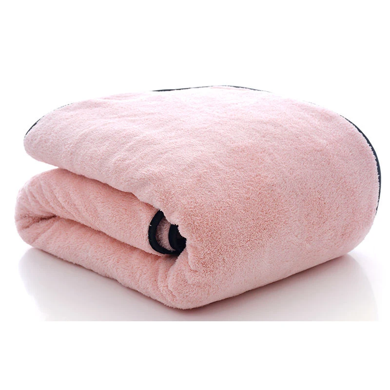 Fyjafon банное полотенце мягкий хорошо впитывающий домашний Душ полотенце 140*70 пляжное полотенце из микрофибры однотонное банное полотенце