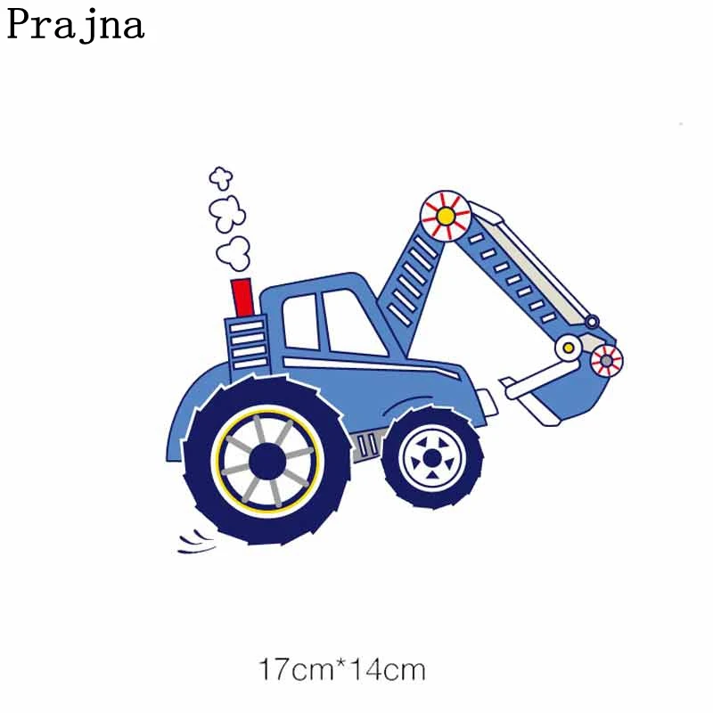 Prajna, с единорогом, сердце, камера, железо-на, теплопередача, мультфильм, глажка, наклейки, полоска на одежде, утюг на заплатках для футболки - Цвет: Темно-синий