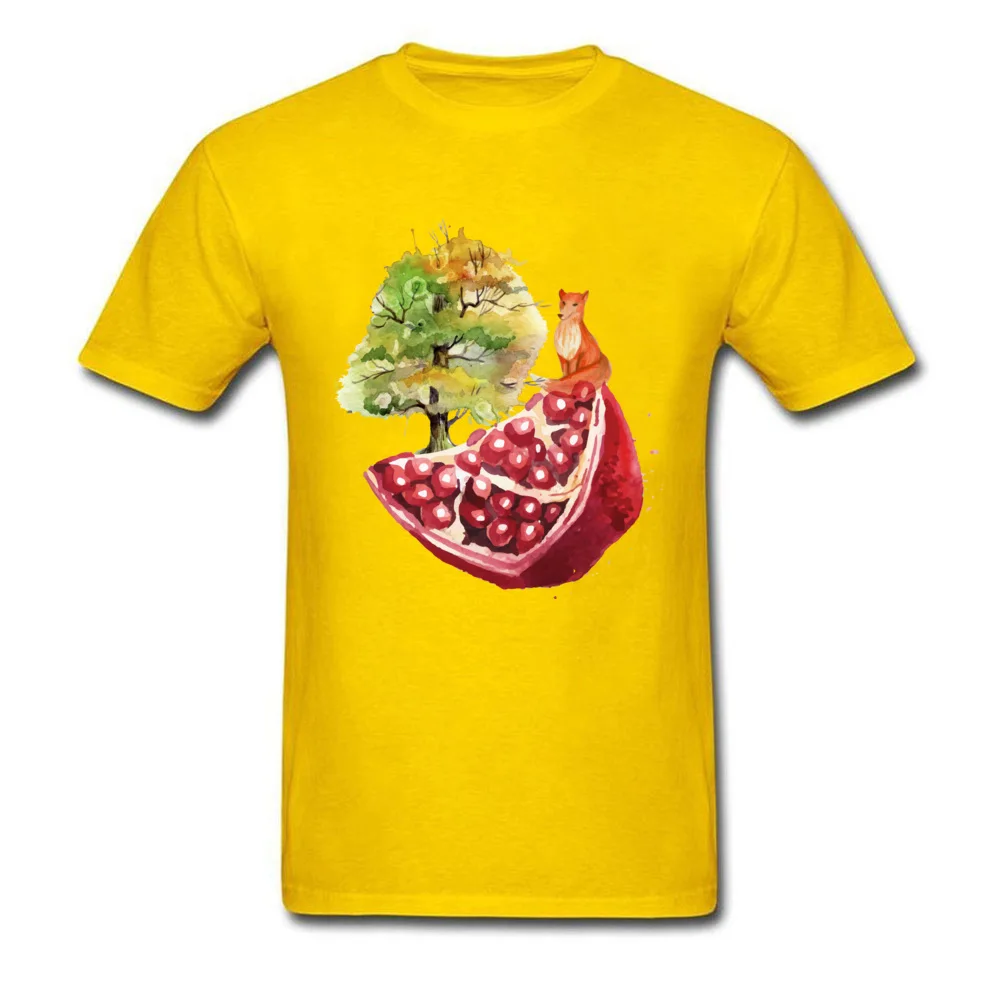 watercolour epic fruit tree and fox_yellow