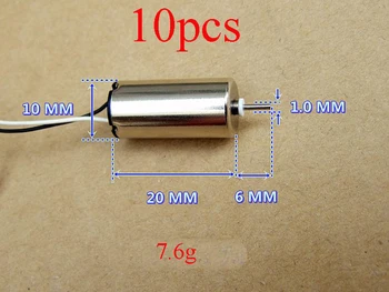 

10PCS NdFeB Super Magnetic Coreless 1020 Motor RPV High Torque 7.6g Spindle Motors f RC Aircraft FPV Racing Quadcopter DIY Parts