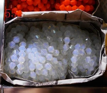 FLTMRH Sale Milky White 6mm 48PCS Bicone Austria Crystal Beads charm Glass Beads Loose Spacer Bead for DIY Jewelry Making