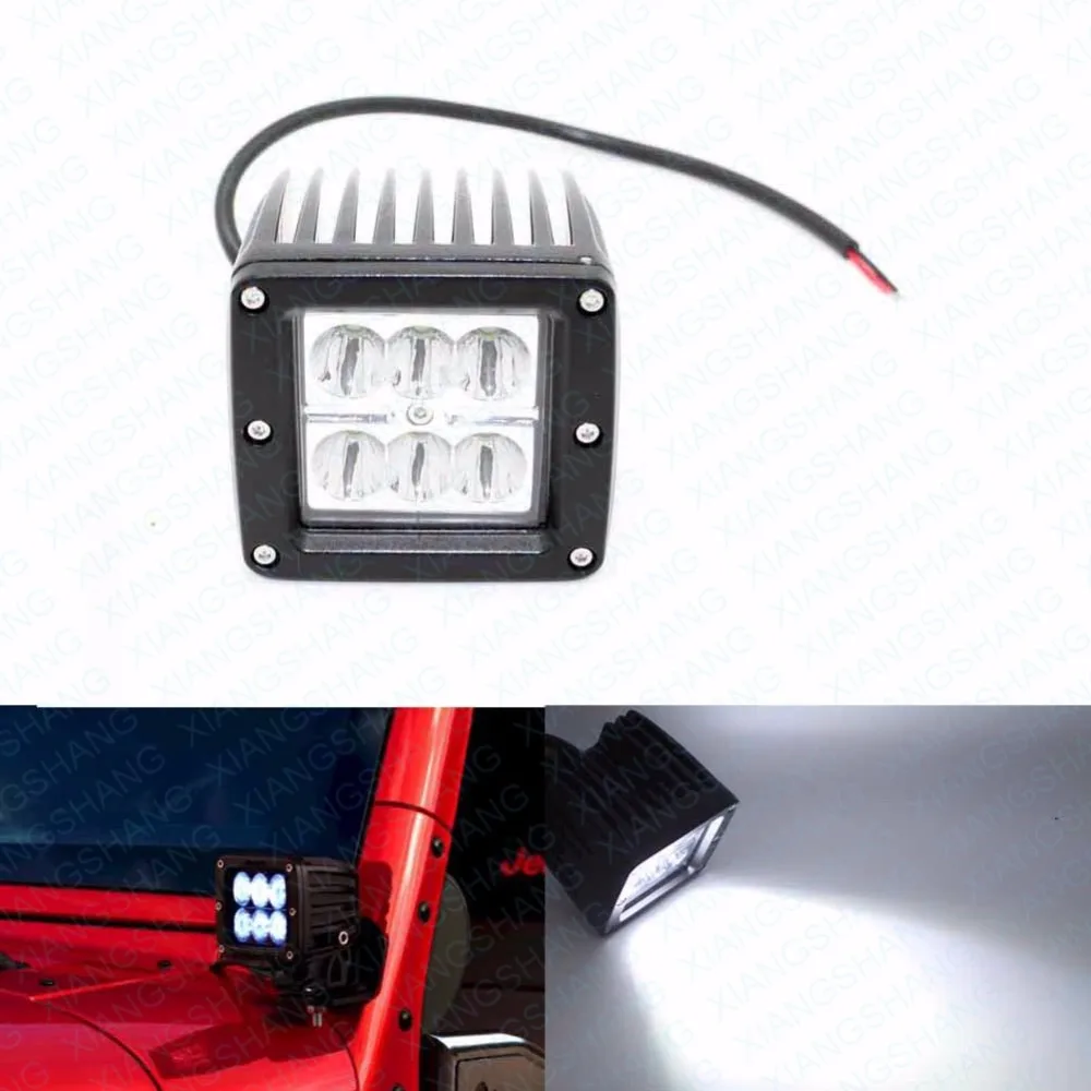 3 inch Spot Car Headlight LED Work Light Bar Off Road Driving Lamp for