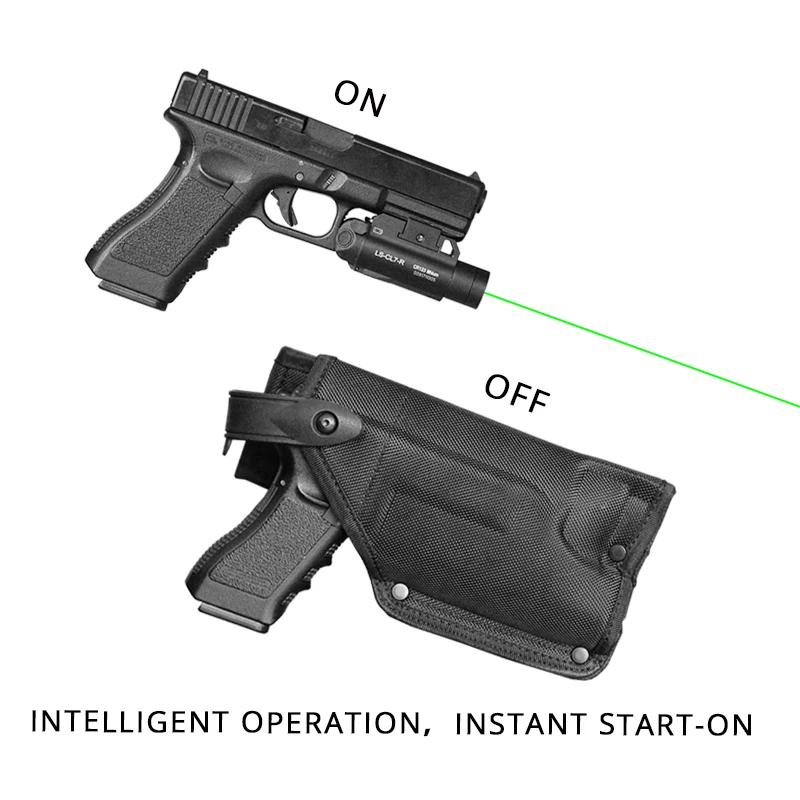 Laserspeed дропшиппинг Магнитный лазерный прицел с кобурой Интеллектуальный Walther Beretta лазерный пистолет рельс лазерный прицел фонарик