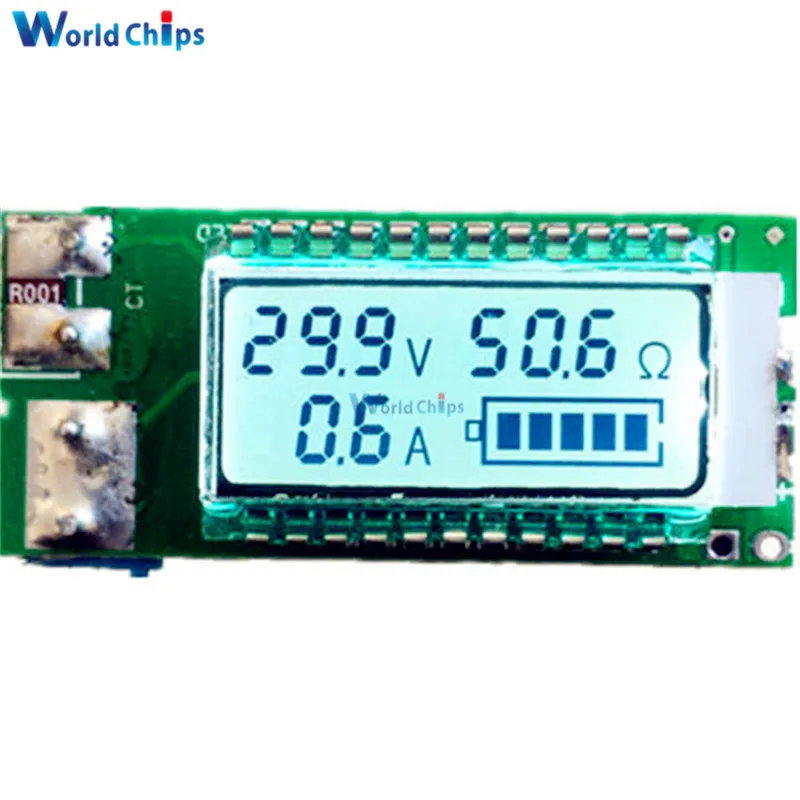 4 в 1 18650 26650 цифровой модуль тестера сопротивления литий ионной батареи|tester