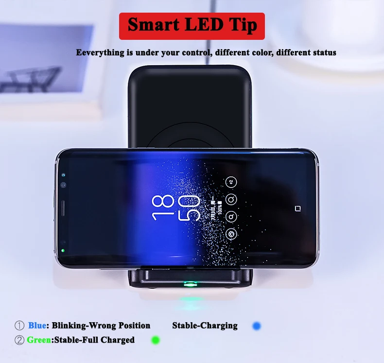 NOHON Wireless Charger Stand NH-WXC02 Details (08)  For Nokia Lumia 822 , Lumia 830 , Lumia 735 , Lumia 920 , Lumia 929 , Lumia 820 , Lumia 1020 , Lumia 1520 