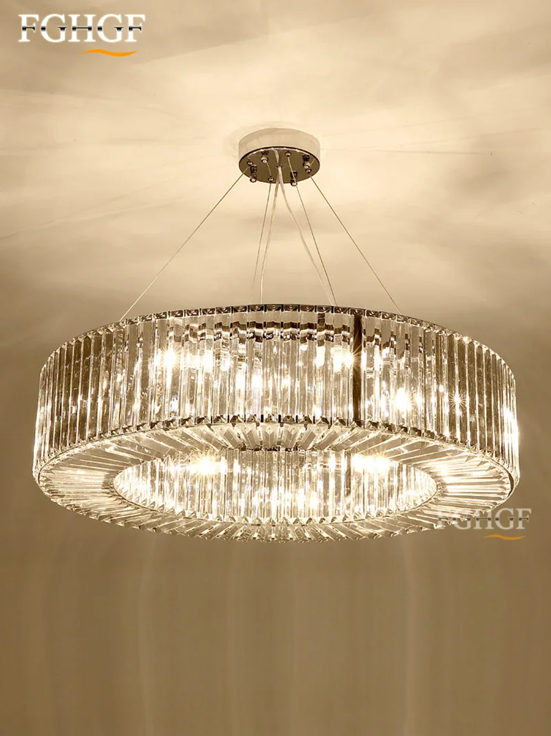 

Modern Crystal Chandelier Light Luxury Lustres de Crystal Chandeliers Lighting fixture Lamp For Living Room Bar Dining Room