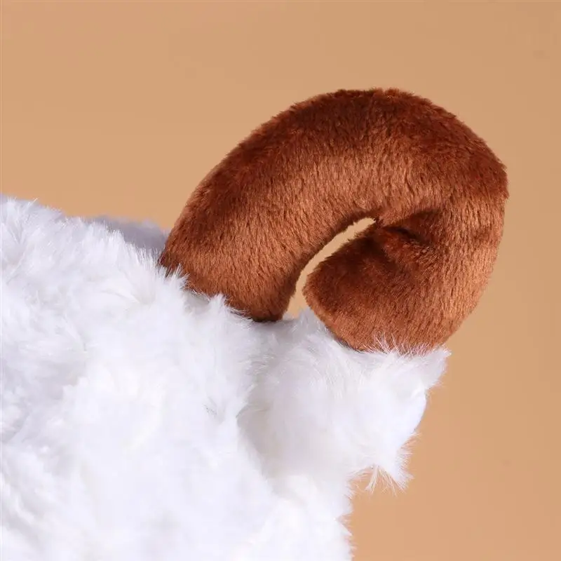 1 шт. Очаровательная плюшевая шапка с наушниками в виде овечки, зимняя шапка с капюшоном в стиле авиатора, аксессуары для детей и взрослых