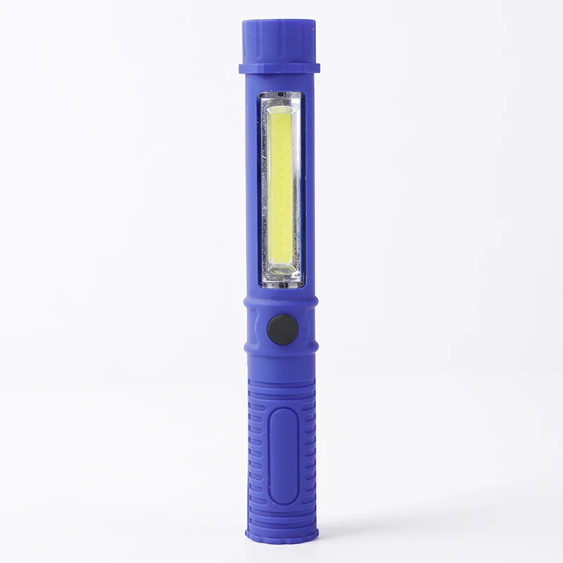 Светодиодный фонарик, трехцветный, энергосберегающий, портативный, ПВХ, не скользит, комфортный, Защита окружающей среды, фонарик