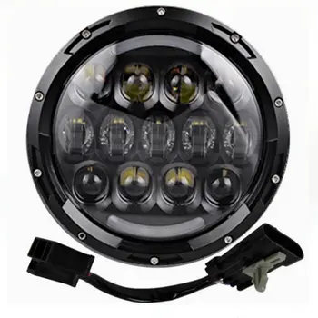 

7" LED Round Headlight With Adpter Wire For Electra Street Glide
