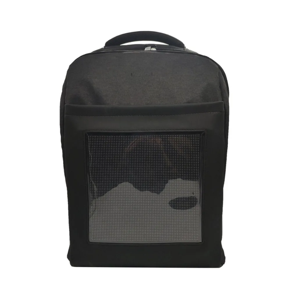 Компактный рюкзак для наружной рекламы деловые сумки для ноутбука школьная сумка двойная светодио дный плечо задняя Сумка