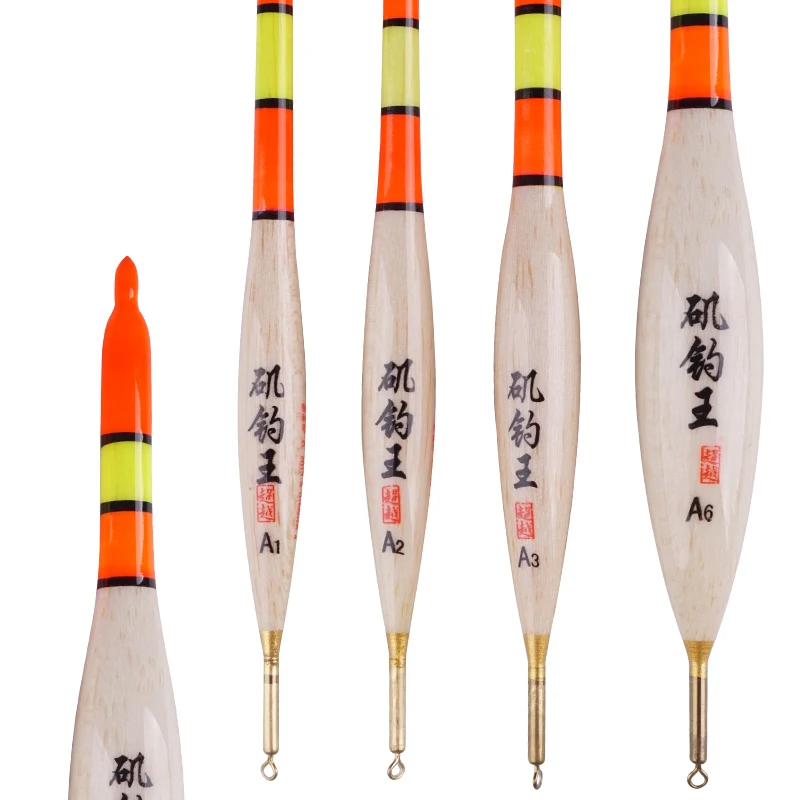 

2pcs/lot Ocean Rock Fishing Float Balsa Wood Float For Fishing Flotteur De Peche Buoy Bobber Fishing Equipment