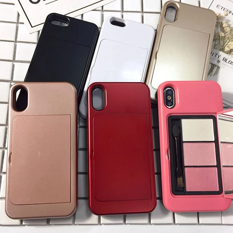 Высококачественный косметический чехол для телефона iphone 6 6s 7 8 Plus полноразмерный