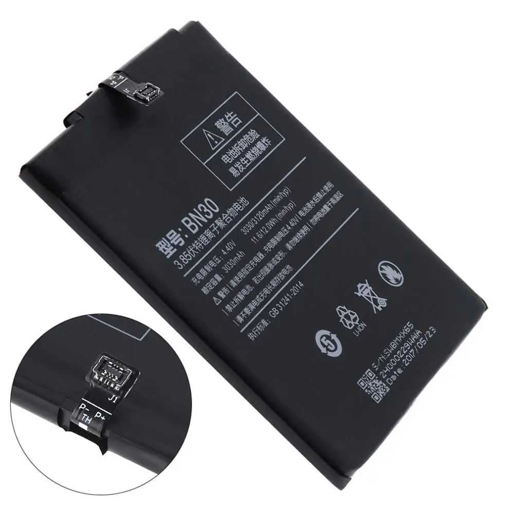 BN30 3 85 V 3030mAh перезаряжаемый встроенный полимерный литий ионный аккумулятор для