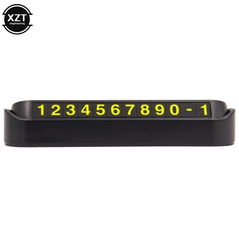 

Car Styling Temporary Parking Card Phone Number Card Plate Telephone Number Car Park Stop In Car-styling Automobile Accessories