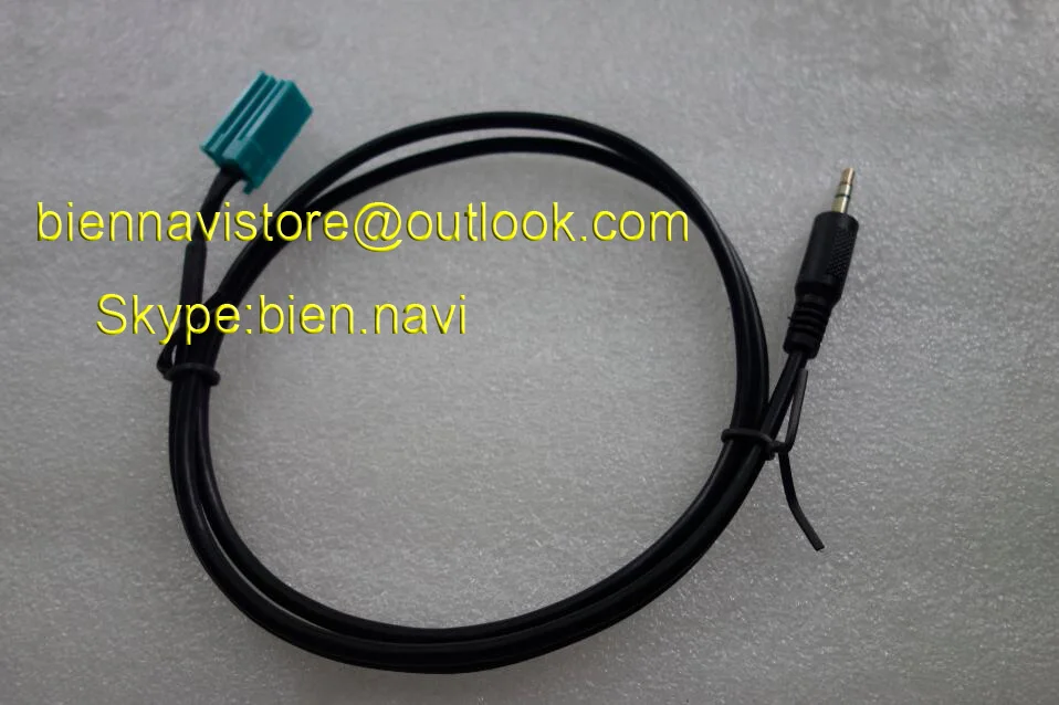 

FREE SHIPPING Car modification CD tail line AUX wire plug Audio power cable for Renault AUX CLIO 2005-2011 Models Radio Removal