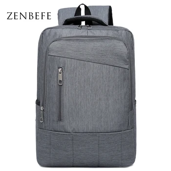 

ZENBEFE New Arrival Backpacks School Bag For Teenager Fit For 15.6 Inch Laptop Backpacks Fashion Men'S Backpack Travel Rucksack