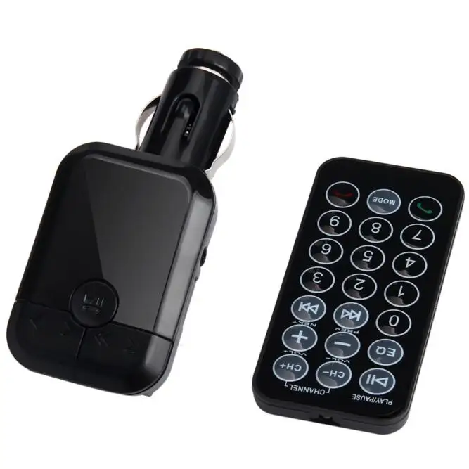 

Hot Selling USB Charger LCD Car Kit MP3 Bluetooth FM Transmitter With Hands-Free Gift M#0518
