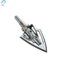 Черный Боец стиль лезвие углеродная стрела 100 зерна стрельба из лука стрелы охотничьи точки