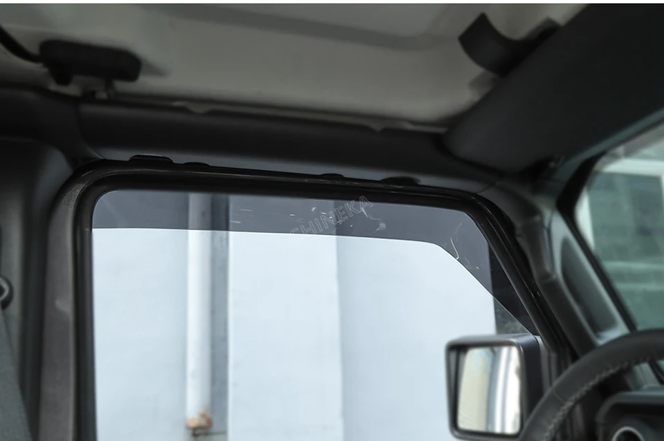 Для Jeep Wrangler JL Rubicon Sahara Unlimited 4 DDOR 2 двери автомобиля окна козырек двери Дождь Защита от солнца боковые окна Крышка