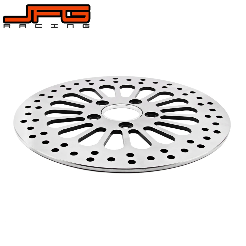 US $59.55 Motorcycle Street Bike Silver Front And Rear Brake Disc Rotor For Harley SOFTAIL SPORTSTER DYNA 19842013 TOURING 19842007