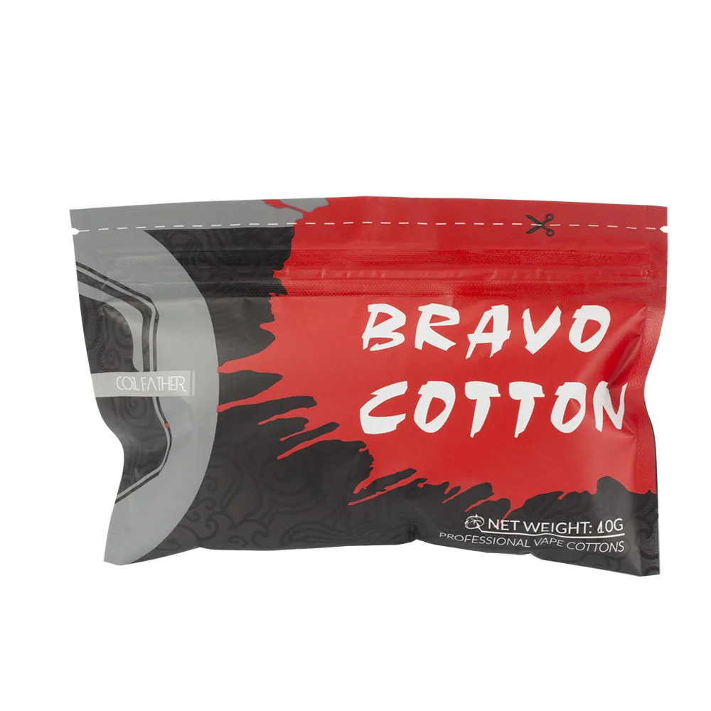 

Bravo Cotton Organic Cottons Vape For ECigarette Rebuildable RDA RBA DIY Vape Accessories