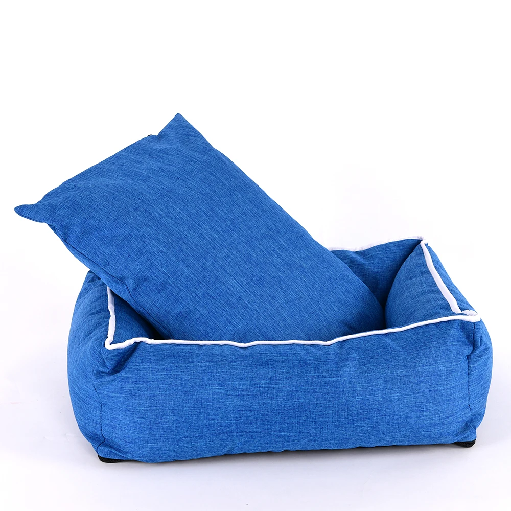Solid Pet Dog Bed Sofa House Mats Kennel Cat Bed Sofa House Waterproof Washable Pet Dog Cat Bed House For Small Medium Large Dog (9)
