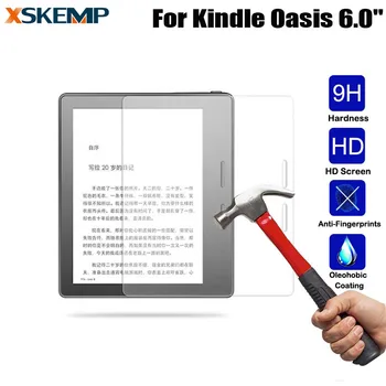 

XSKEMP Tempered Glass For Kindle Oasis 6.0" Tablet Ultra Thin Screen Protector Explosion Proof Clear Toughened Protective Film