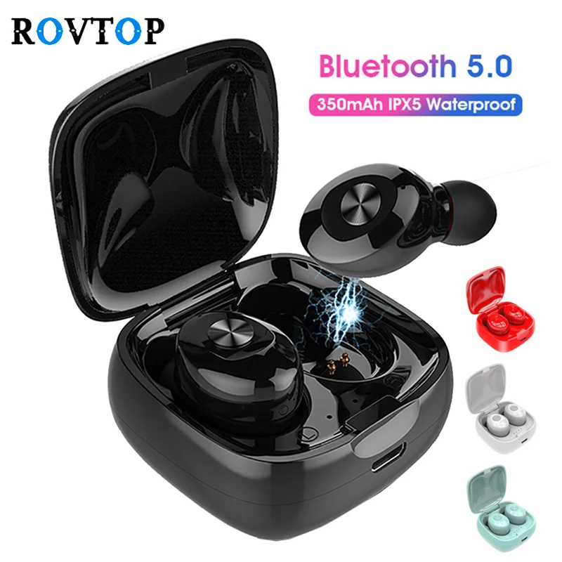 

TWS Bluetooth 5.0 Earphone Stereo Wireless Sport Earbuds with Mic HIFI Earphones Headset Gaming Earphone for iphone Samsung