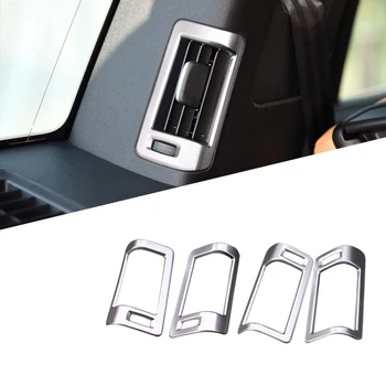 

For Volvo XC90 2015-2018 Matte Interior Rear Side Pillar A/C Air Condition Vent Outlet Cover Trim 4PCS Car Accessories